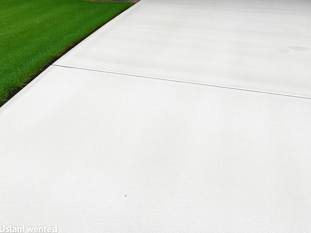 Concrete Driveway — after